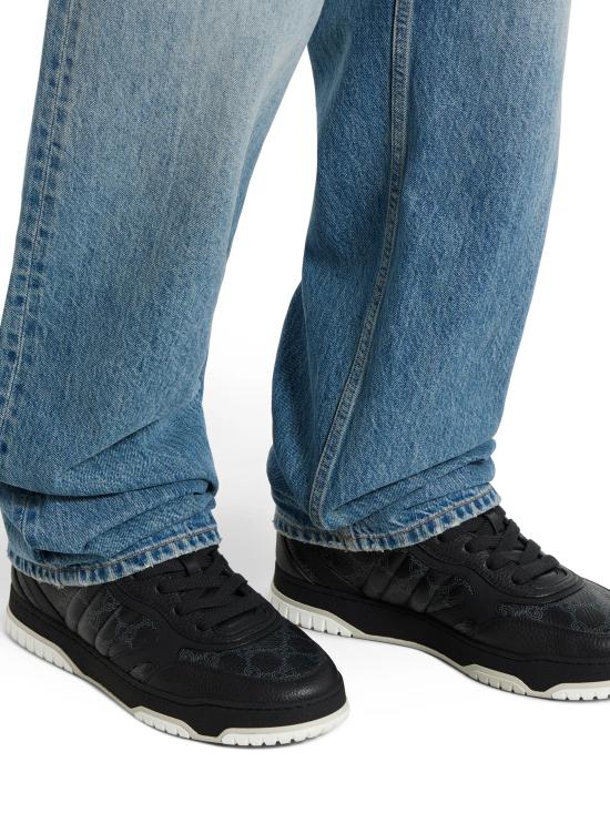 26SS 구찌 리웹 스니커즈 857853AAFOO 1082 Black - GUCCI