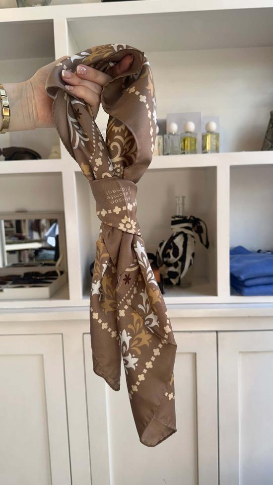  Maison Lecomte Flament 머플러/스카프 반다나 실크 스카프 - OTHER BRANDS