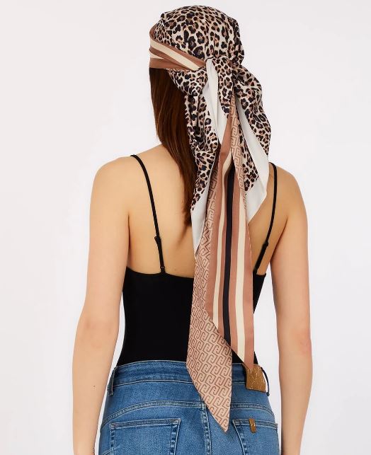 26SS 리우조 머플러/스카프 2A6046 T2745S19E1 Brown - LIU JO