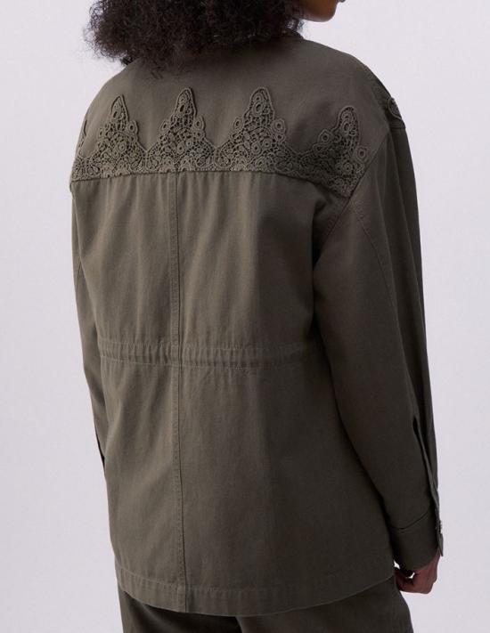 26SS 리우조 자켓 WA6297 T433A90822 Dark olive - LIU JO