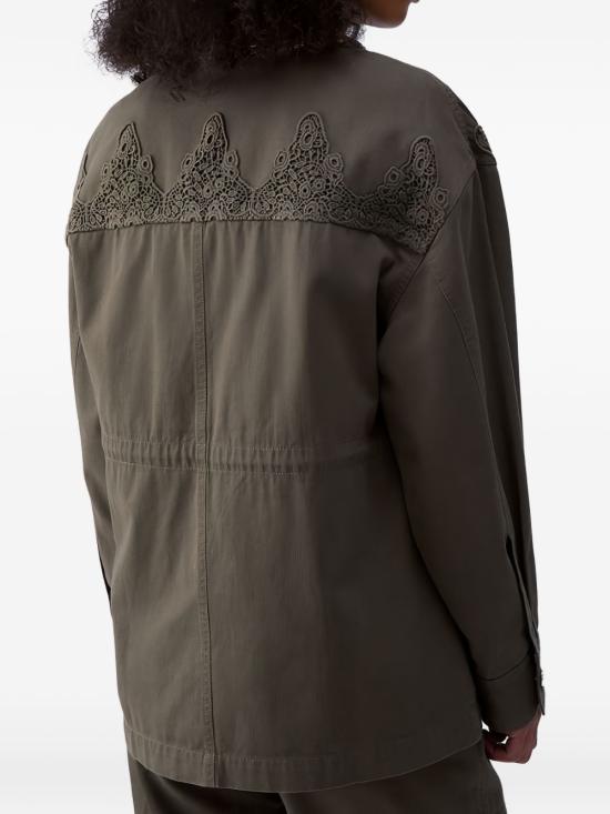 26SS 봄버 자켓 WA6297 T433A90822 Dark olive - LIU JO