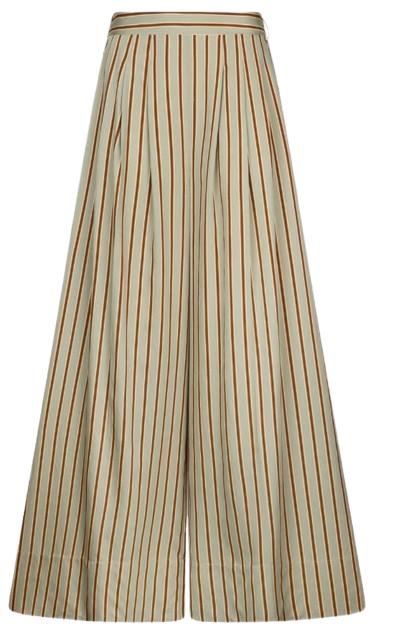 26SS 리우조 팔라초 팬츠 CA6089 T553AP9641 Green tabacco