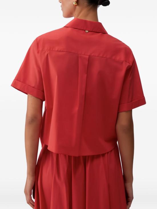 26SS 리우조 셔츠 CA6281 T297AX0772 Vernice rossa - LIU JO