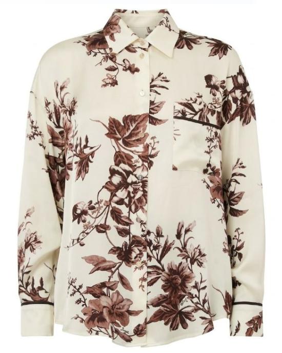 26SS 리우조 셔츠 CA6366 TS061P9654 Choco ramage