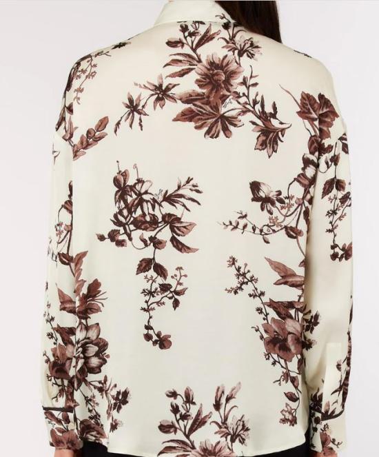 26SS 리우조 셔츠 CA6366 TS061P9654 Choco ramage - LIU JO