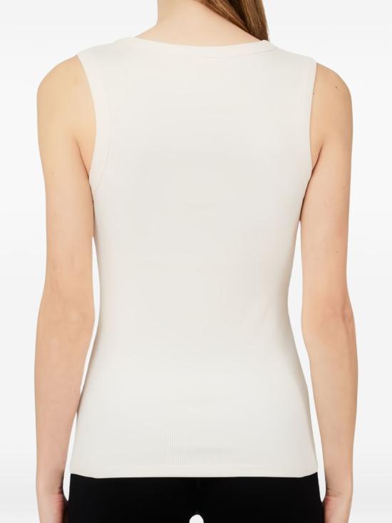 26SS 리우조 민소매 티셔츠 TA6097 J482210105 White - LIU JO