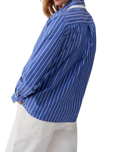 26SS 셔츠 WA6183 T407AP9672 Bianco ott blue - OTHER BRANDS