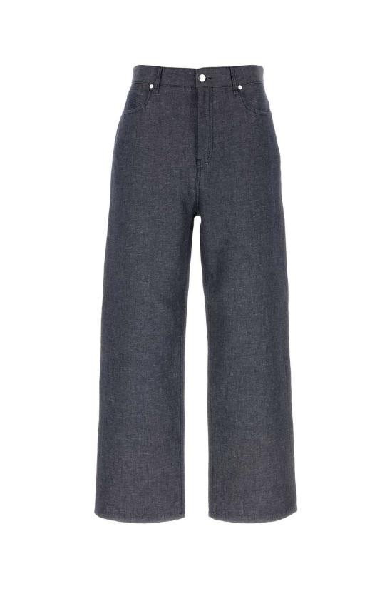  펜디 데님 팬츠 데님 진 다크 블루