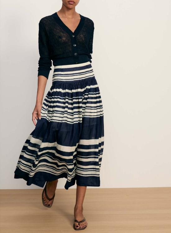  베로니카비어드 가디건 베로니카 비어드 잉그라함 카디건 네이비 - VERONICA BEARD