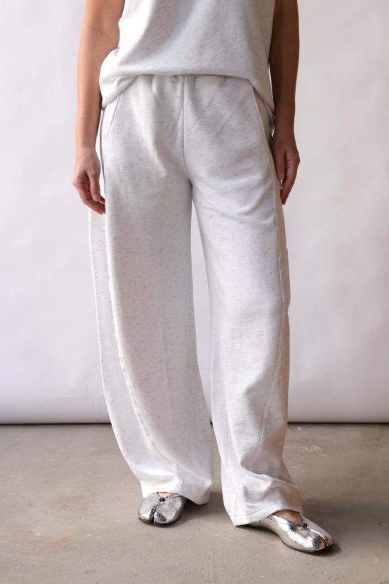  티비 스트레이트 팬츠 스프링 트위디 스웨트셔츠 윈슬로우 팬츠 화이트 멀티