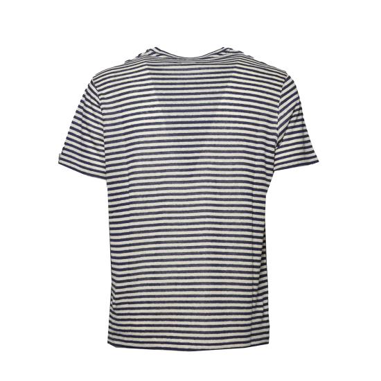26SS 세인트바쓰 반팔 티셔츠 DOV0010 00283L6110H Blu ecr - MC2 SAINT BARTH