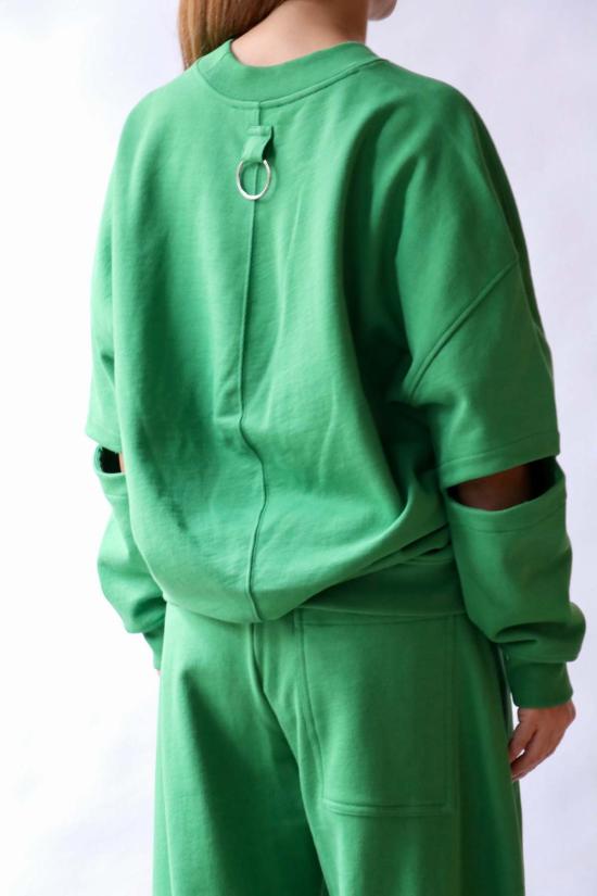  티비 스웨터 코쿤 크루넥 스웨트셔츠 - TIBI