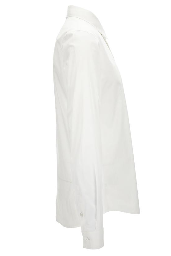 26SS 베르사체 긴팔 셔츠 80GALCS1 CNY17G03 White - VERSACE