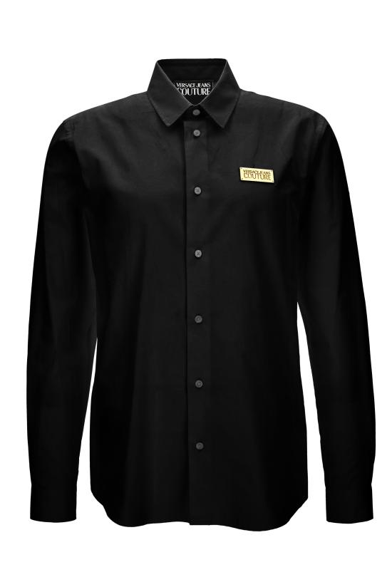 26SS 베르사체 긴팔 셔츠 80GALCS1 CNY17G89 Black