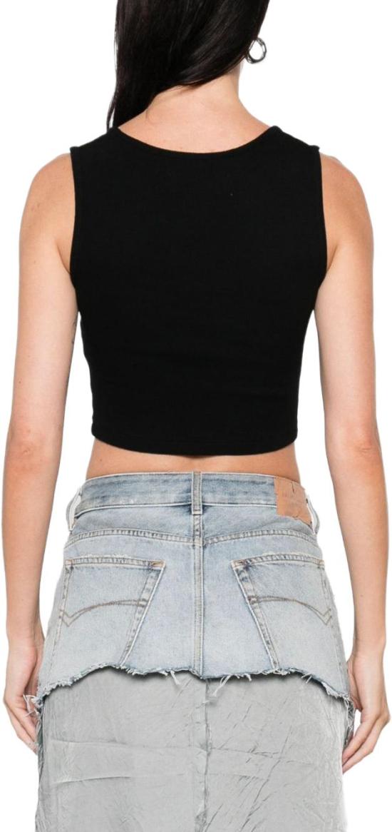 26SS 비비안웨스트우드 민소매 티셔츠 1G010011J009CN401 BLACK - VIVIENNE WESTWOOD