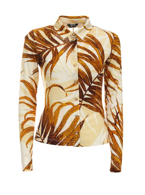 26SS 저스트까발리 셔츠 80PAL228 JS560638 Golden