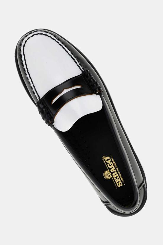  세바고 로퍼 단 클래시카 모카신 블랙/화이트 - SEBAGO