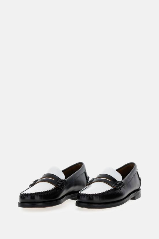  세바고 로퍼 단 클래시카 모카신 블랙/화이트 - SEBAGO