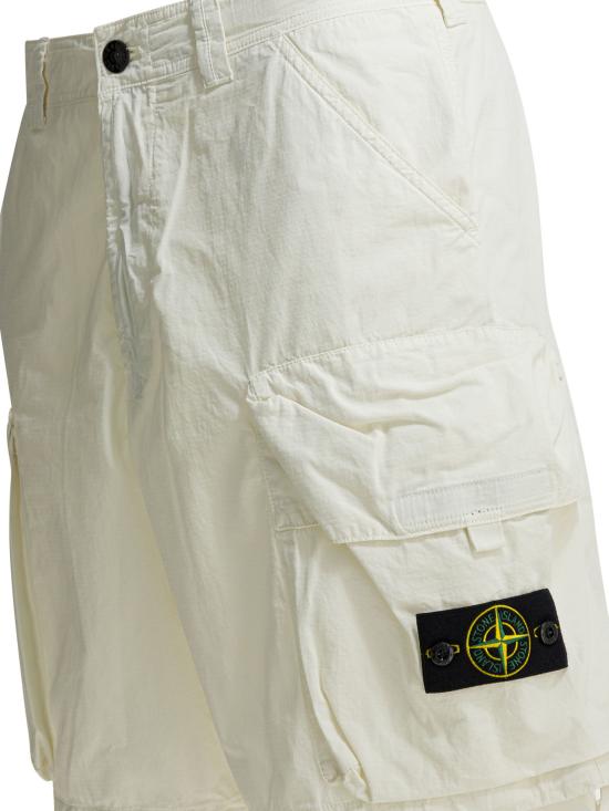 26SS 스톤 아일랜드 숏팬츠 L100009S0318V0093 White - STONE ISLAND