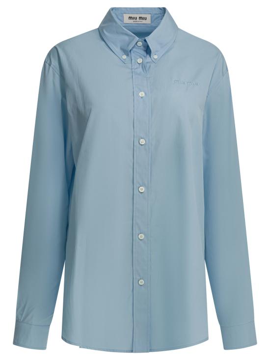 26FW 미우미우 셔츠 MK169319SEF0013 S OOO Light blue
