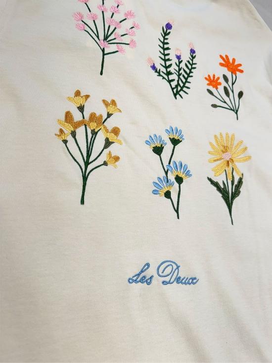 26SS 레듀 반팔 티셔츠 1002138 211 Eggnug - LES DEUX