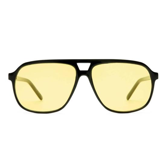  AIRE 안경 Aire Monoceros 선글라스 블랙 프레임/옐로우 렌즈 - OTHER BRANDS