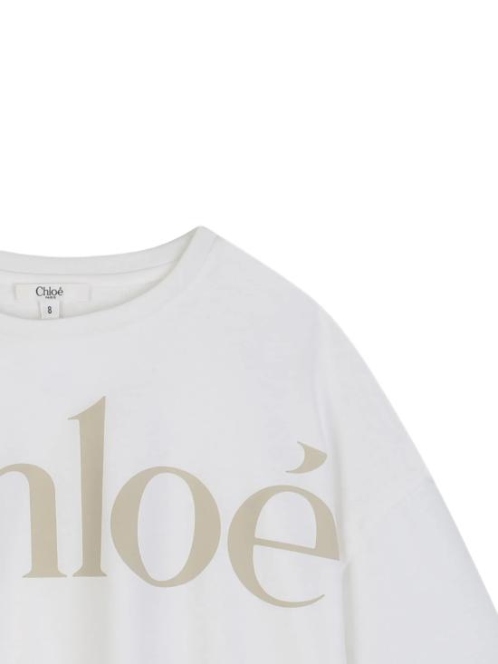 26SS [키즈] 끌로에 티셔츠 C20859 117 White - CHLOE
