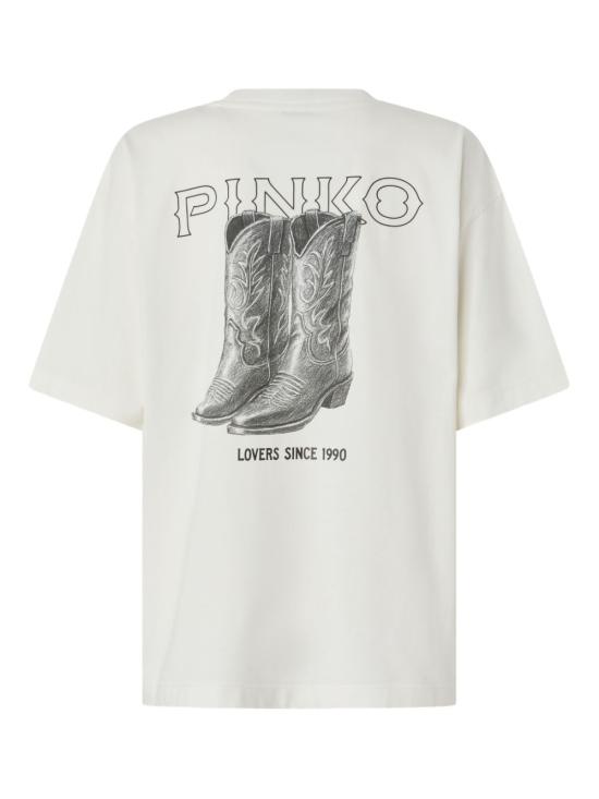 26SS 핑코 반팔 티셔츠 106872 A3B3Z05 - PINKO