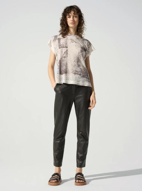  Cotélac 반팔 티셔츠 코텔락 주름