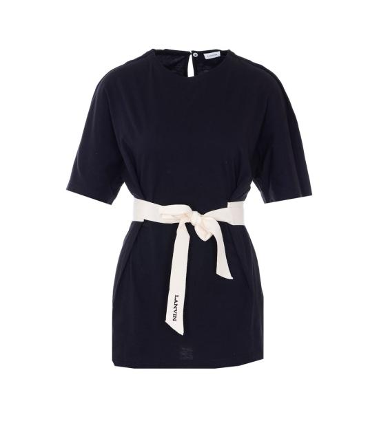  랑방 반팔 티셔츠 티셔츠 블랙