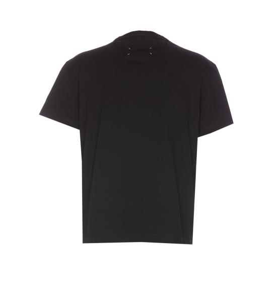 26SS 마르지엘라 디스트로이드 로고 티셔츠 S30GC0701 S22816900 Black - MAISON MARGIELA