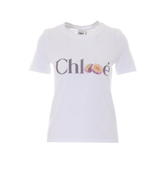 26SS 끌로에 반팔 티셔츠 26SJH08197 101 White