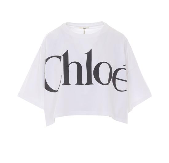 26SS 끌로에 반팔 티셔츠 24AJH09183 101 White