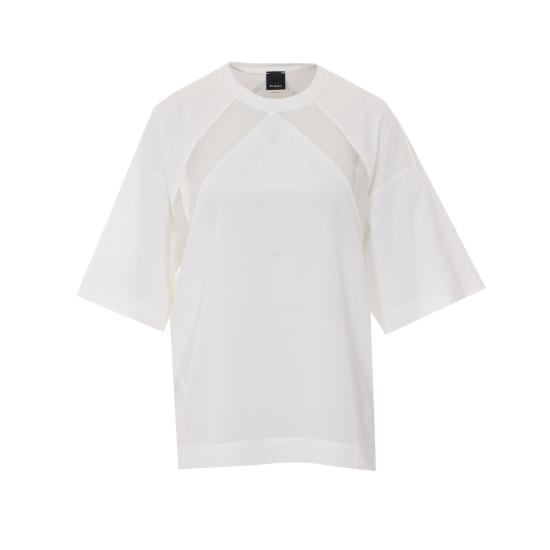 26SS 핑코 반팔 티셔츠 106292 A335Z05 White