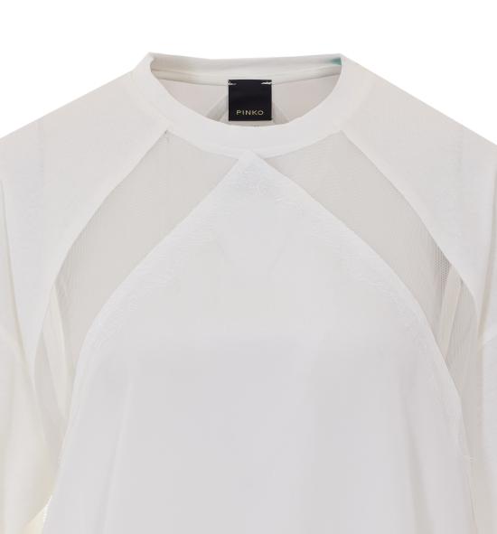 26SS 핑코 반팔 티셔츠 106292 A335Z05 White - PINKO