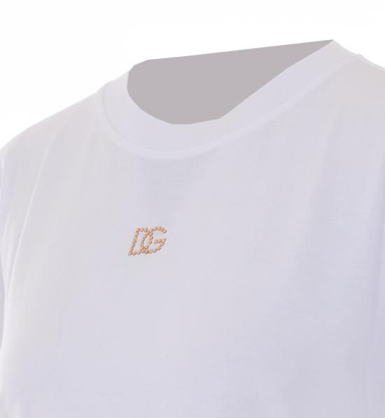 26SS 돌체앤가바나 반팔 티셔츠 F8V42Z GDDL7W0800 White - DOLCE & GABBANA