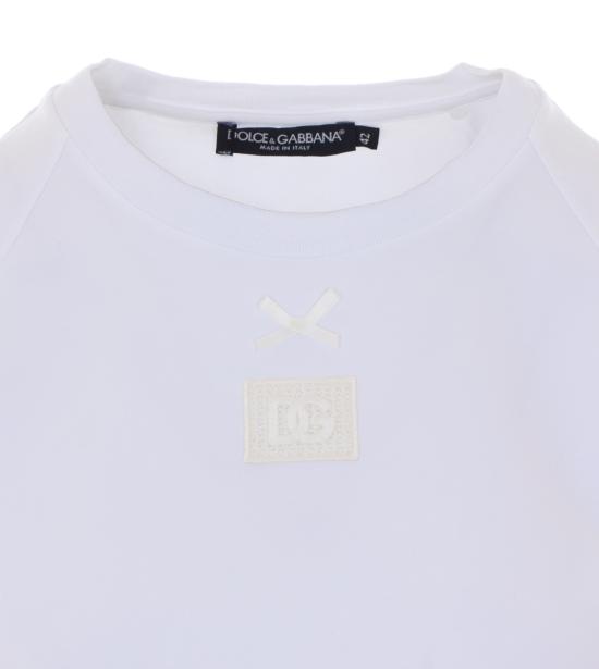 26SS 돌체앤가바나 반팔 티셔츠 F8V88Z HU7SDW0800 White - DOLCE & GABBANA