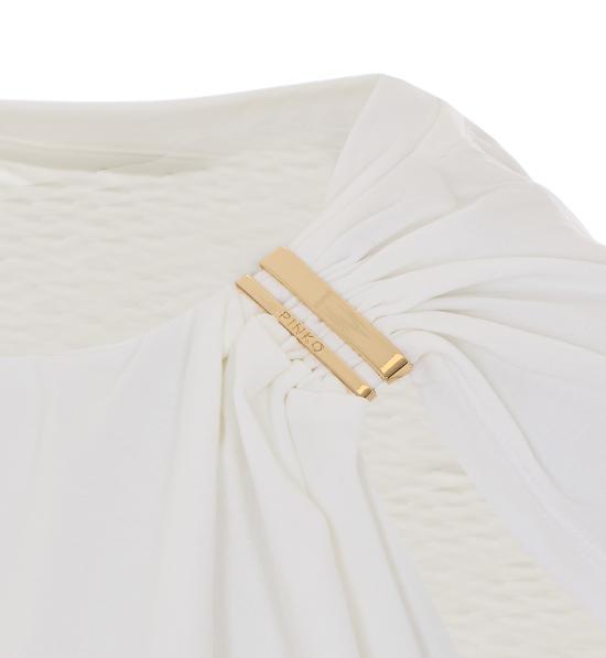 26SS 핑코 반팔 티셔츠 106478 A35DZ05 White - PINKO