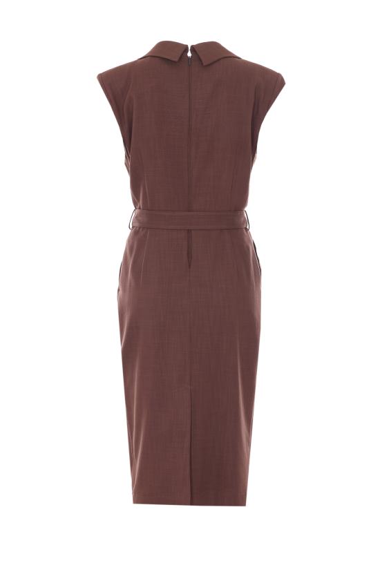 26SS 핑코 미디 원피스 106565 A2W6L78 Brown - PINKO