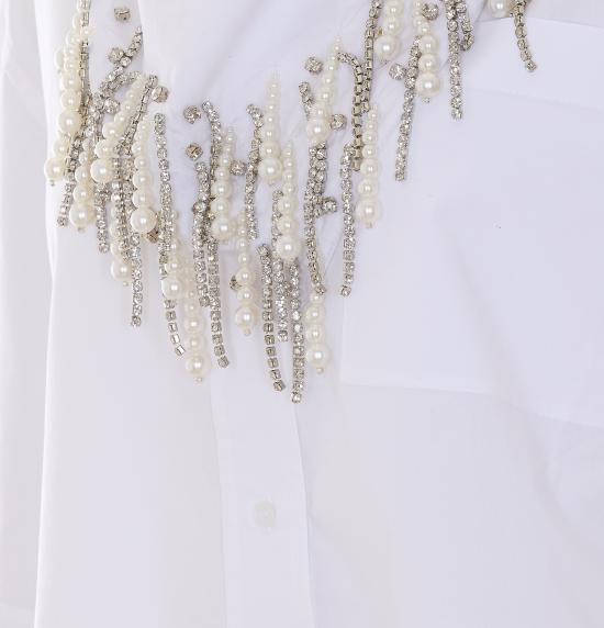 26SS 에센셜앤트워프 셔츠 JASLEEN WH00 White - ESSENTIEL ANTWERP