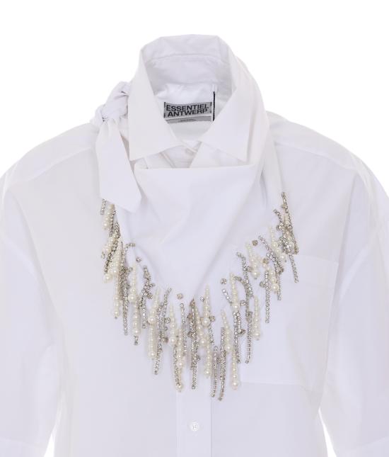 26SS 에센셜앤트워프 셔츠 JASLEEN WH00 White - ESSENTIEL ANTWERP