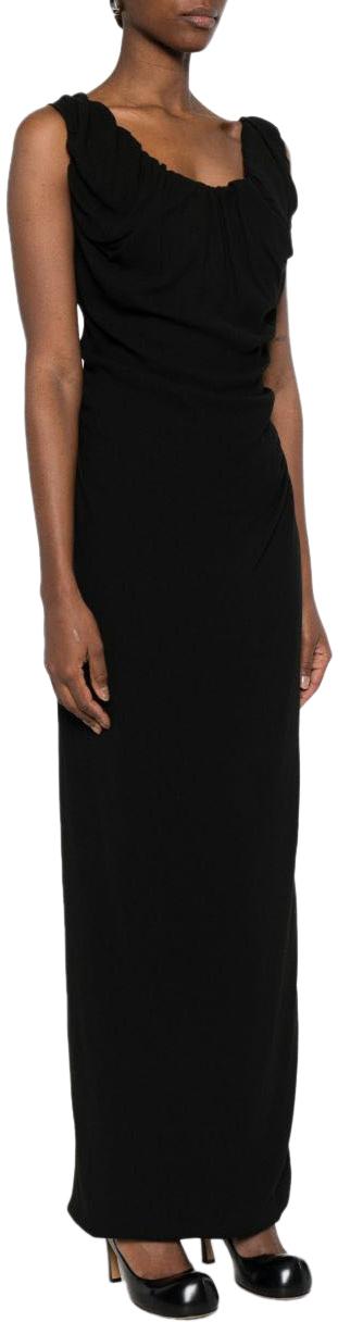 26SS 비비안웨스트우드 롱 원피스 1101039NW01EMN405 BLACK - VIVIENNE WESTWOOD