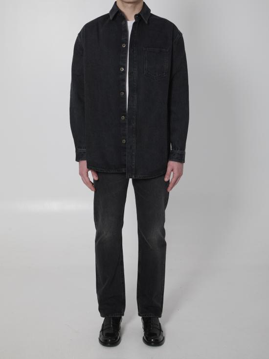 26SS 로에베 긴팔 셔츠 H526Y1DX02 BLACK - LOEWE