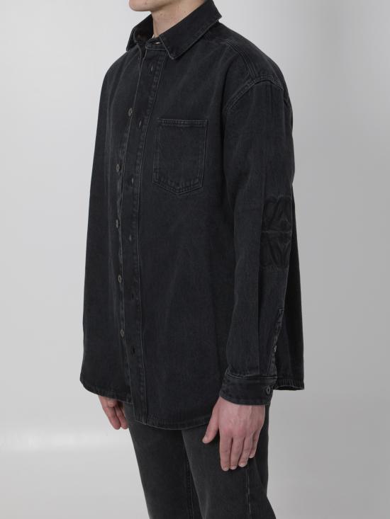 26SS 로에베 긴팔 셔츠 H526Y1DX02 BLACK - LOEWE