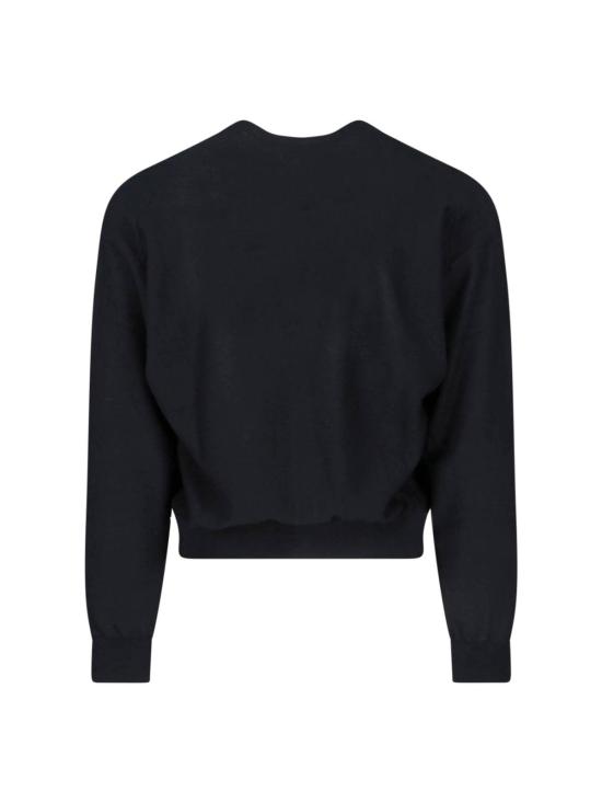  르메르 가디건 울 블렌드  블랙 - LEMAIRE