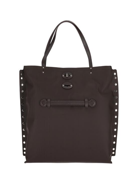 26SS 자넬라토 토트백 0698002000000M Z0253 BROWN NOCE DI SORRENTO