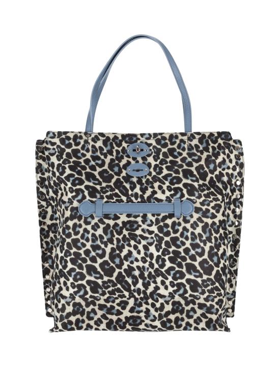 26SS 자넬라토 토트백 0698002010000M Z0006 BLACK AMAZZONIA