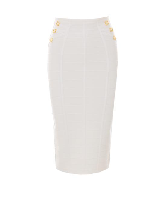 26SS 엘리자베타프랜치 미디 스커트 GK30D62E2 360 White