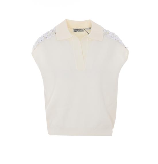 26SS 에센셜앤트워프 폴로 티셔츠 JOLINE OW01 White