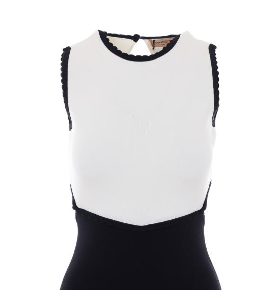 26SS 트윈셋 미디 원피스 261TP3372 12063 White - TWINSET